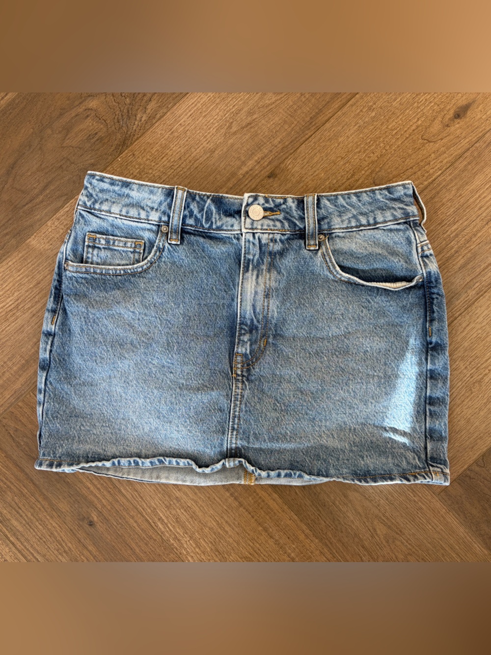 PacSun Light Blue Denim Jean skirt size 26